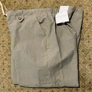 NEW summer pants with two pockets draw sting , zipper and button.